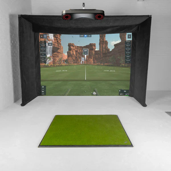 ProTee VX GolfBays Lux Golf Simulator Enclosure Bundle