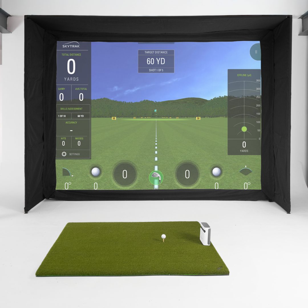 Skytrak+ EasySim Golf Simulator Bundle