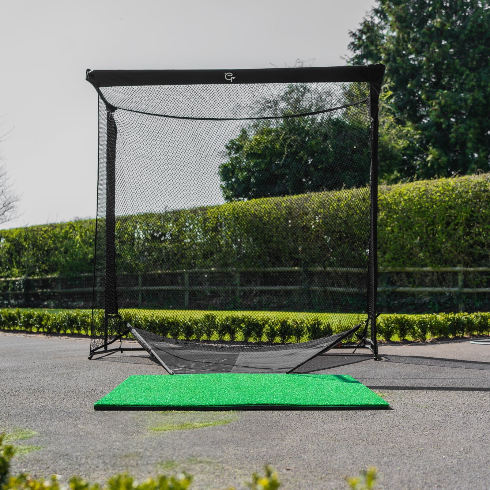 Eazy Return Net Golf Practice Net Bundle