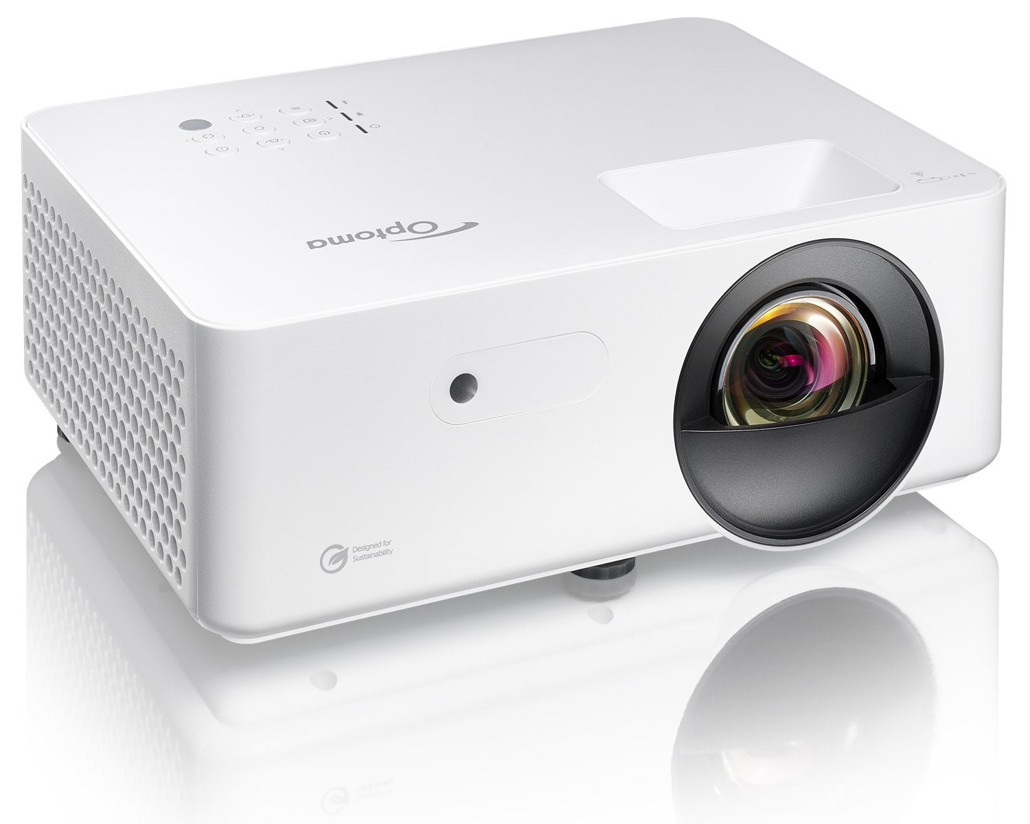 Optoma LW351ST Compact high brightness short throw WXGA 4LED projector