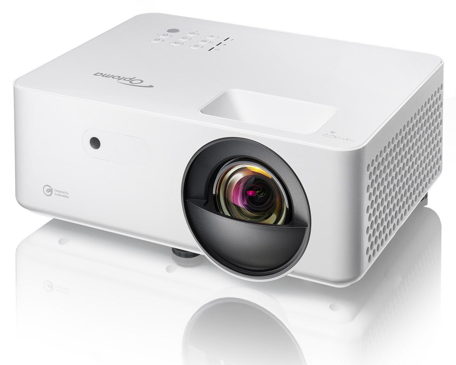 Optoma LW351ST Compact high brightness short throw WXGA 4LED projector